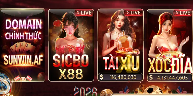 LiveStream Casino SunWin Trải Nghiệm Sòng Bài Trực Tuyến Đẳng Cấp Quốc Tế