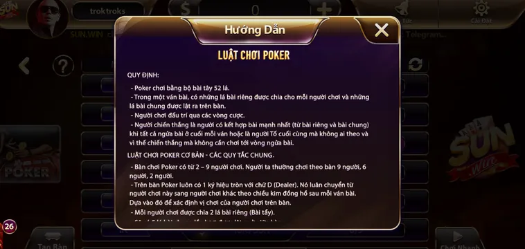 Nghệ Thuật Đọc Vị Đối Thủ Trong Poker Tại SunWin Để Chiến Thắng Bền Vững