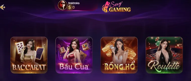 Chinh Phục Sexy Gaming Livestream Tại SunWin Sảnh Cược Đẳng Cấp Với Dealer Gợi Cảm
